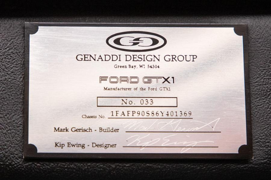 Логотип Ford GTX1 (033) 2006 года  (фото 44 из 63)